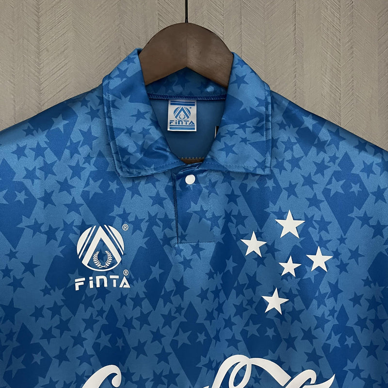 Camisa I Cruzeiro Retrô | 1993/94 Torcedor Finta - Azul