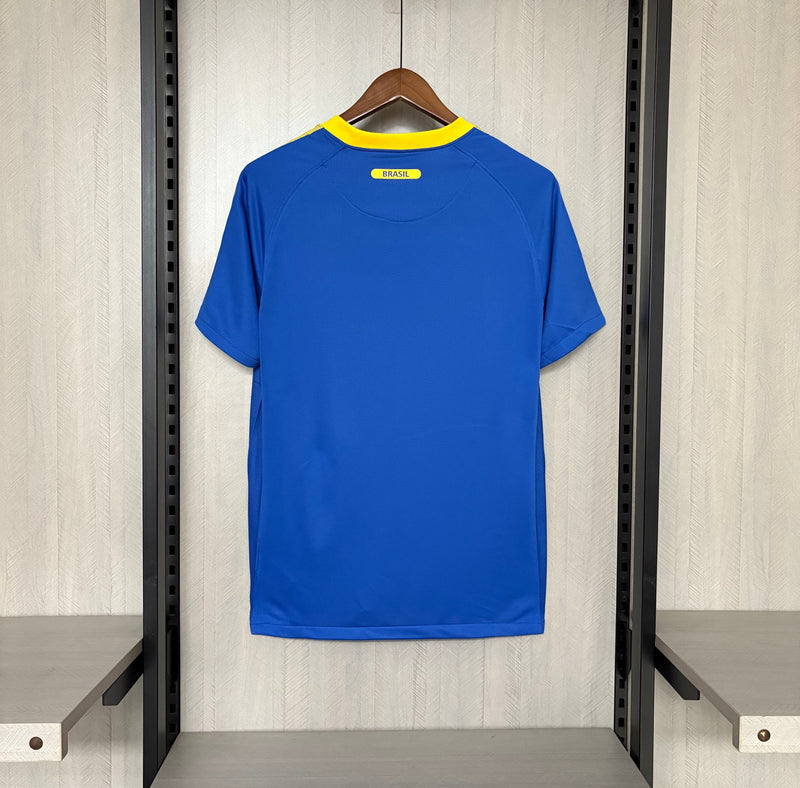 Camisa II Brasil Retrô | 2010 Nike - Azul e Amarela