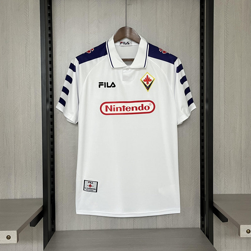 Camisa II Fiorentina Retrô | 98/99 Torcedor Fila - Branca