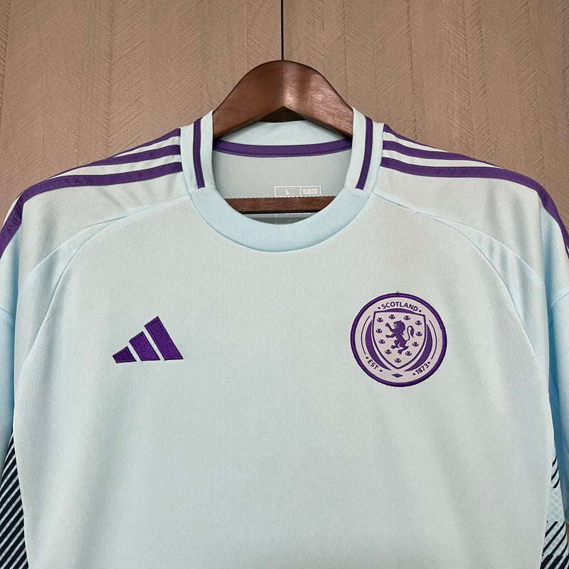 Camisa II Escócia | 2024 Torcedor Adidas - Azul e Roxa