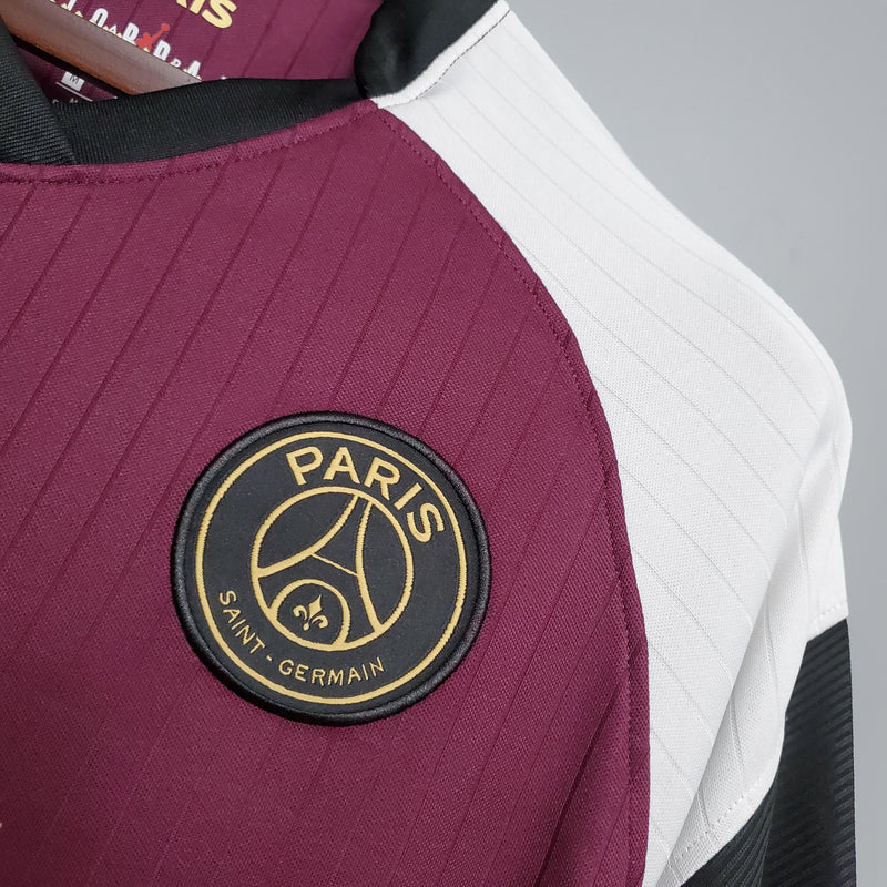 Camisa III PSG | 20/21 Torcedor Jordan - Bordô