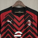 Camisa de Treino Milan | 23/24 Torcedor Puma - Vermelha e Preta
