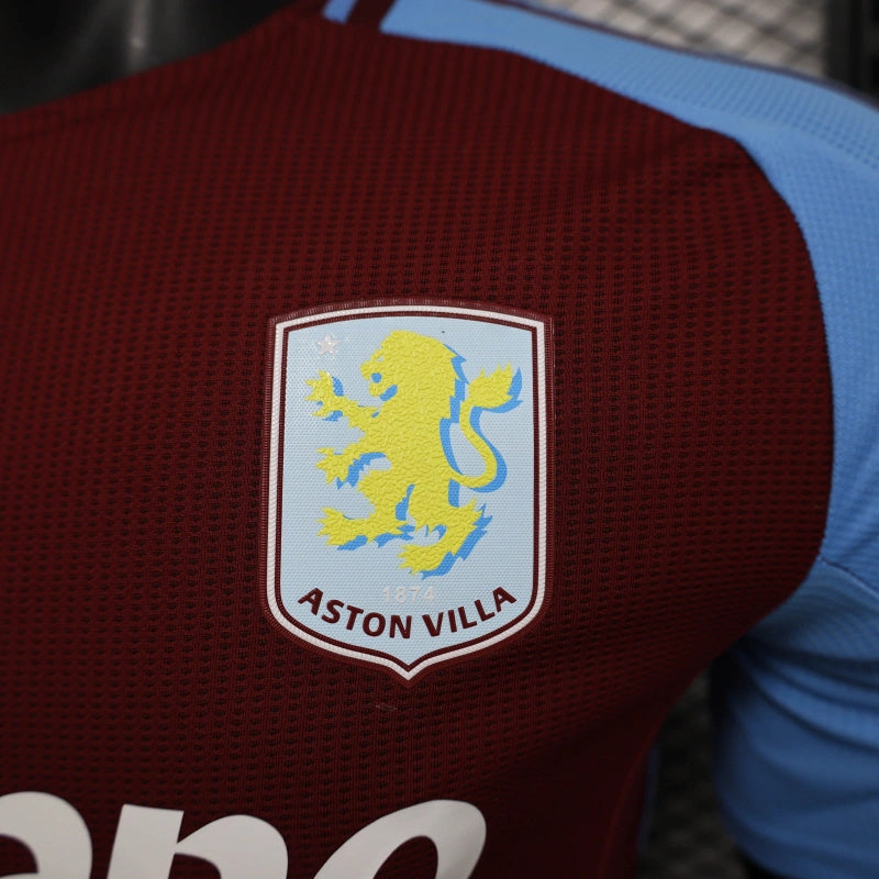 Camisa I Aston Villa | 24/25 Modelo Jogador Adidas - Vinho e Azul