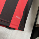 Camisa Edição Especial 125 anos Milan | 25/26 Torcedor Puma - Vermelha e Preta - Manga Longa