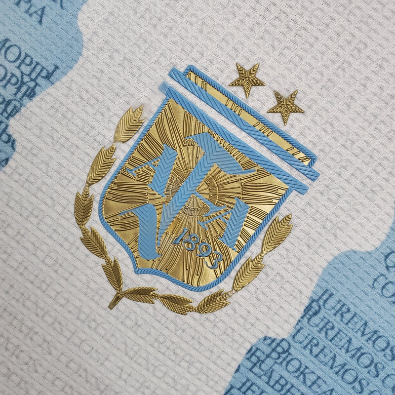 Camisa Comemorativa Argentina | 2021 Torcedor Adidas - Azul e Branca