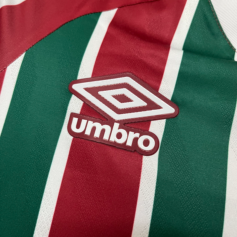 Camisa I Fluminense | 25/26 Torcedor Umbro - Feminina - Tricolor