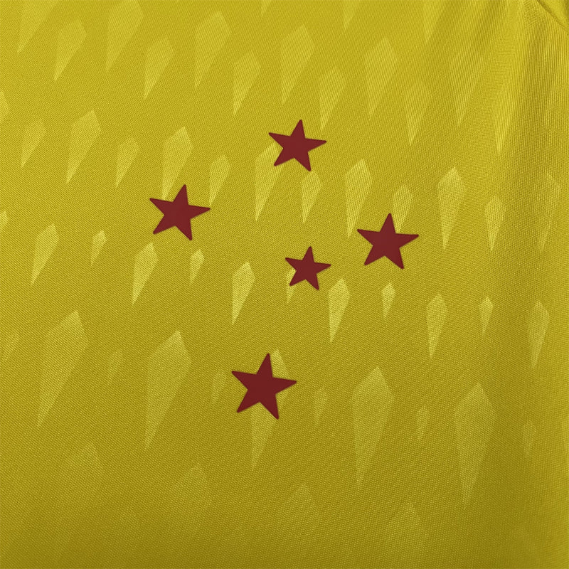 Camisa de Goleiro Cruzeiro | 24/25 Torcedor Adidas - Amarela