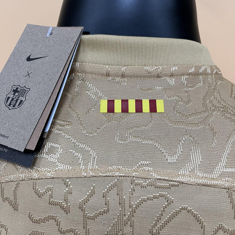 Camisa II Barcelona | 22/23 Modelo Jogador Nike - Dourado