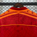 Camisa I Roma Retrô | 95/96 Asics - Vermelha e Laranja