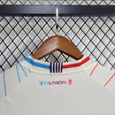 Camisa II Real Valladolid | 24/25 Torcedor Kappa - Branca Azul e Vermelha