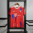 Camisa 10 Crowns Bayern de Munique | 22/23 Torcedor Adidas - Vermelha e Azul