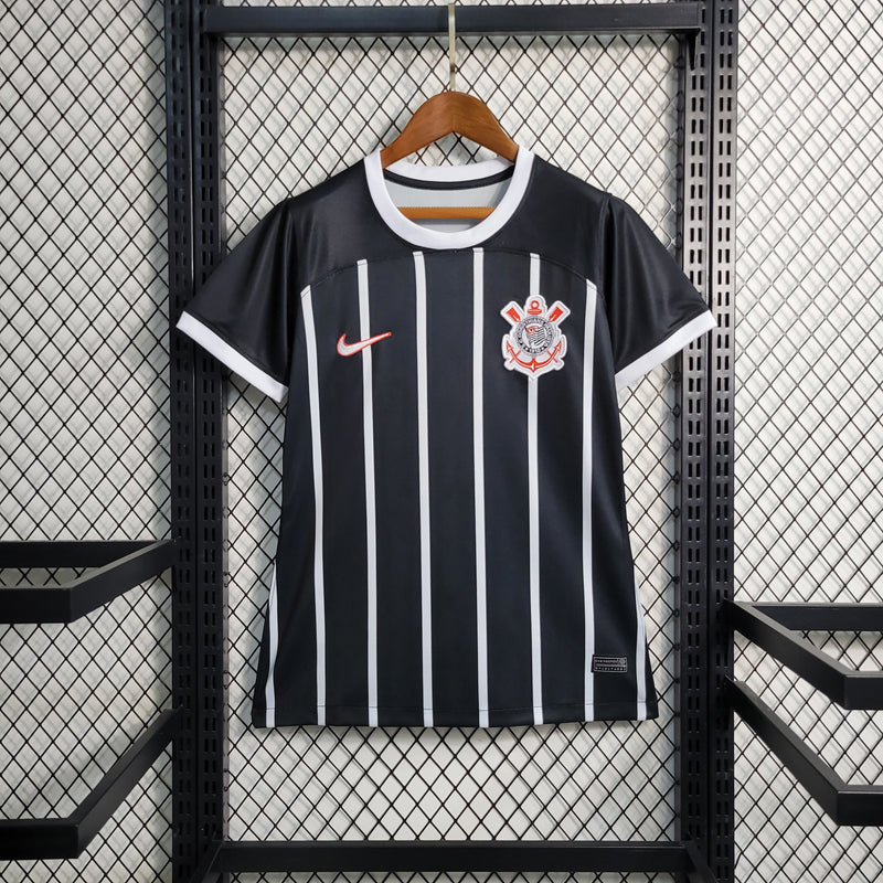 Camisa II Corinthians | 23/24 Torcedor Nike - Preta e Branca - Feminina