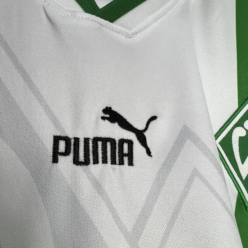 Camisa I Werder Bremen Retrô | 96/97 Puma - Branco e Verde