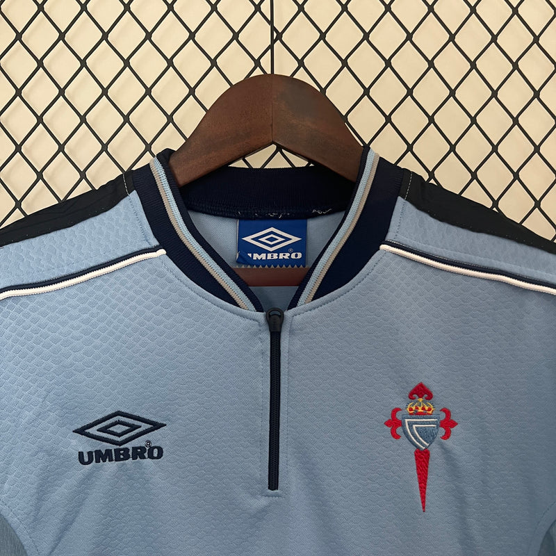 Camisa I Celta de Vigo Retrô | 99/00 Umbro - Azul