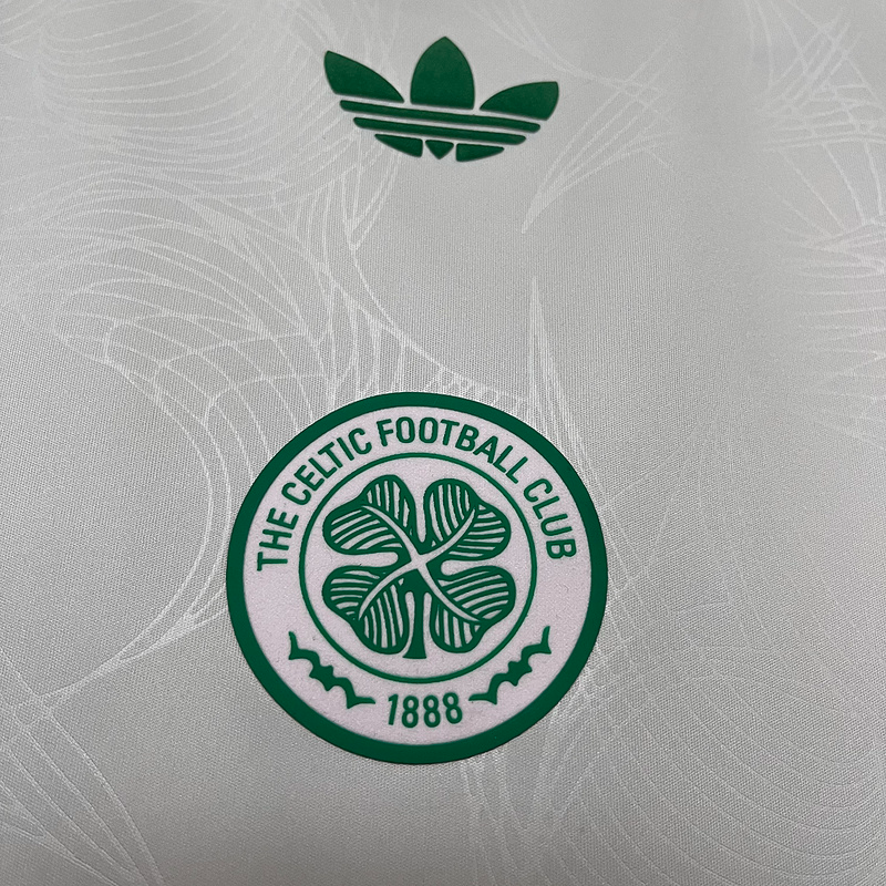 Camisa Edição Comemorativa Celtic | 25/26 Torcedor Adidas - Branca e Verde