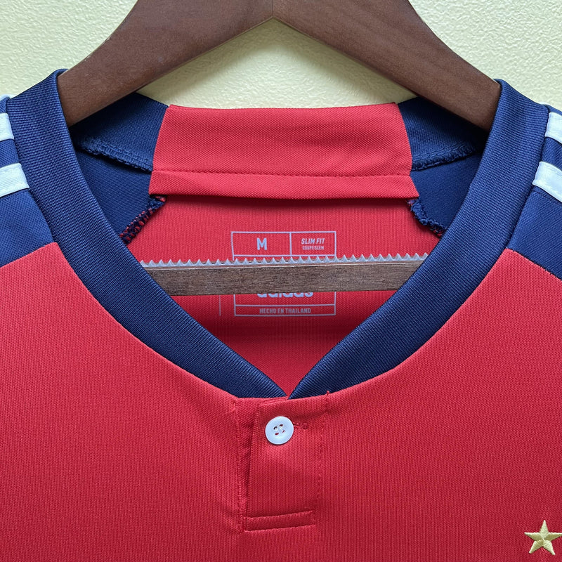 Camisa II Universidad de Chile | 23/24 Torcedor Adidas - Vermelha e Azul