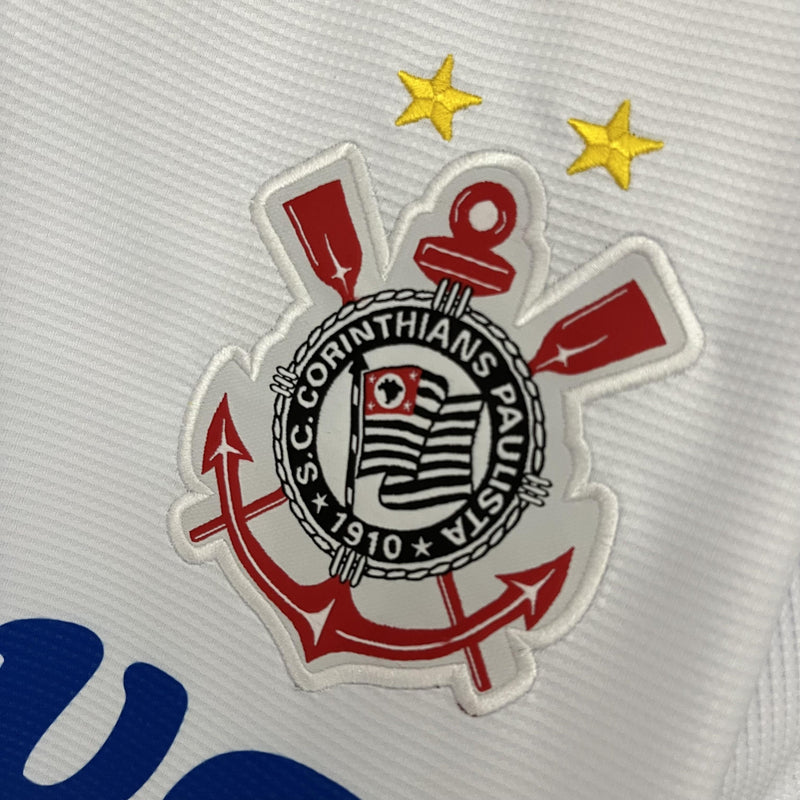 Camisa I Corinthians Retrô | 1999 Topper - Branca