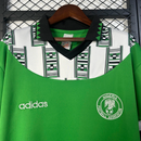 Camisa I Nigéria Retrô | 1994 Adidas - Verde Branca e Preta