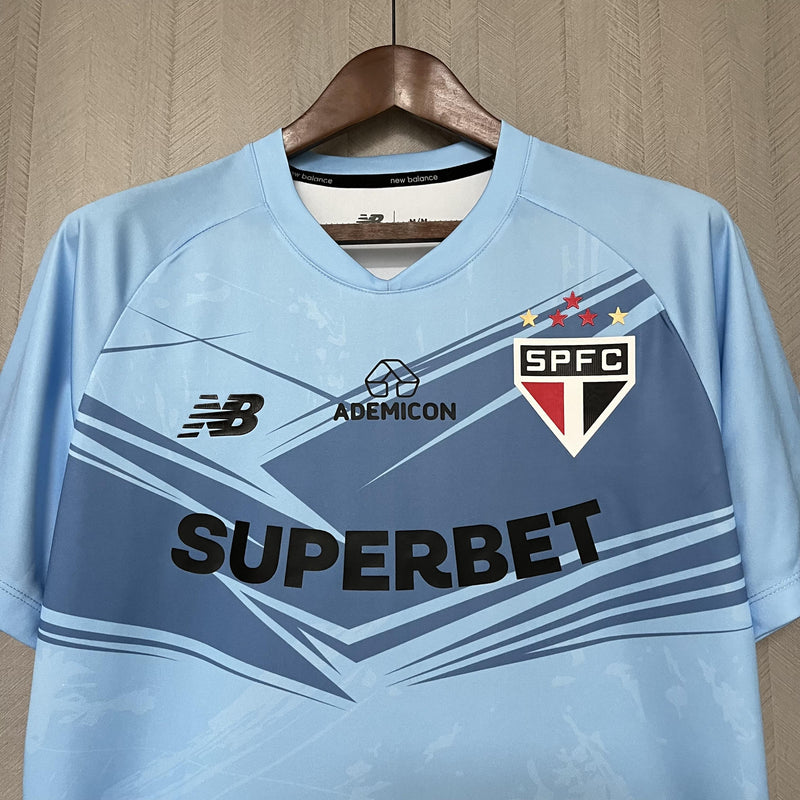 Camisa I Goleiro São Paulo | 25/26 Torcedor New Balance - Azul