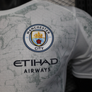 Camisa II Manchester City | 2025 Modelo Jogador Puma - Branca Vermelha e Preta