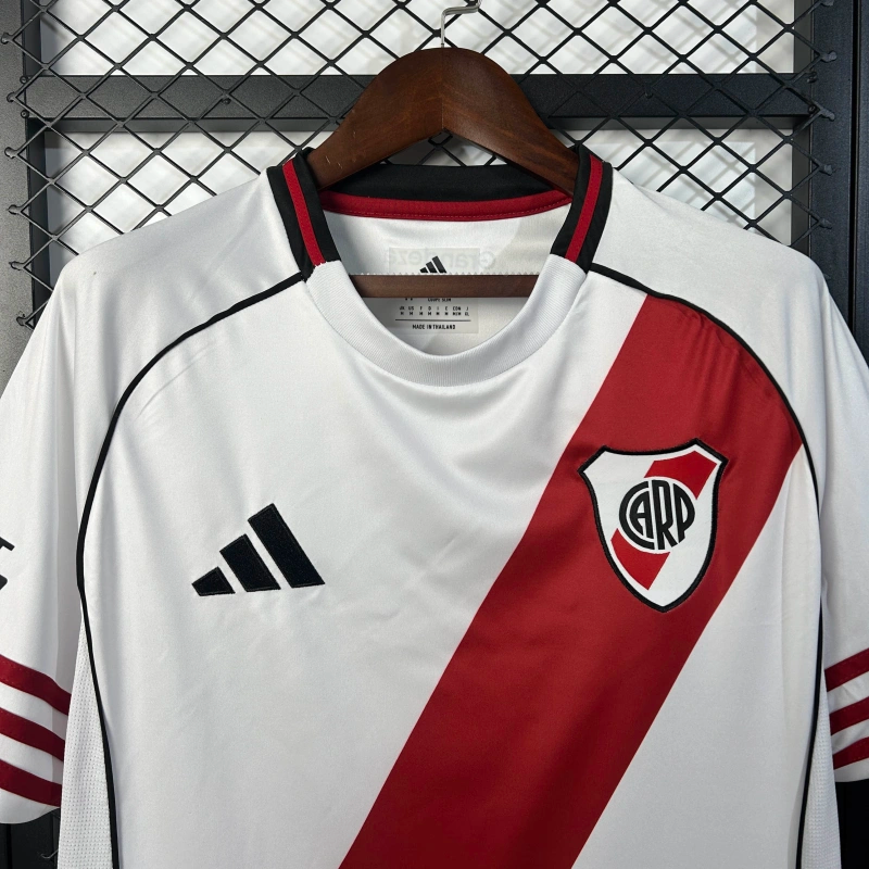 Camisa I River Plate | 25/26 Torcedor Adidas - Branca e Vermelha