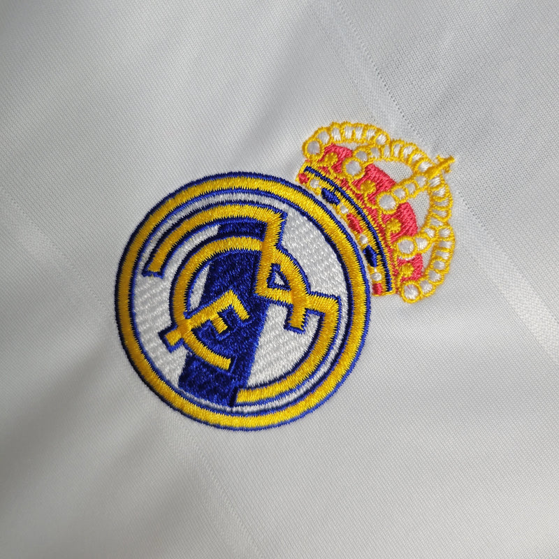 Camisa I Real Madrid Retrô | 13/14 Adidas - Branca