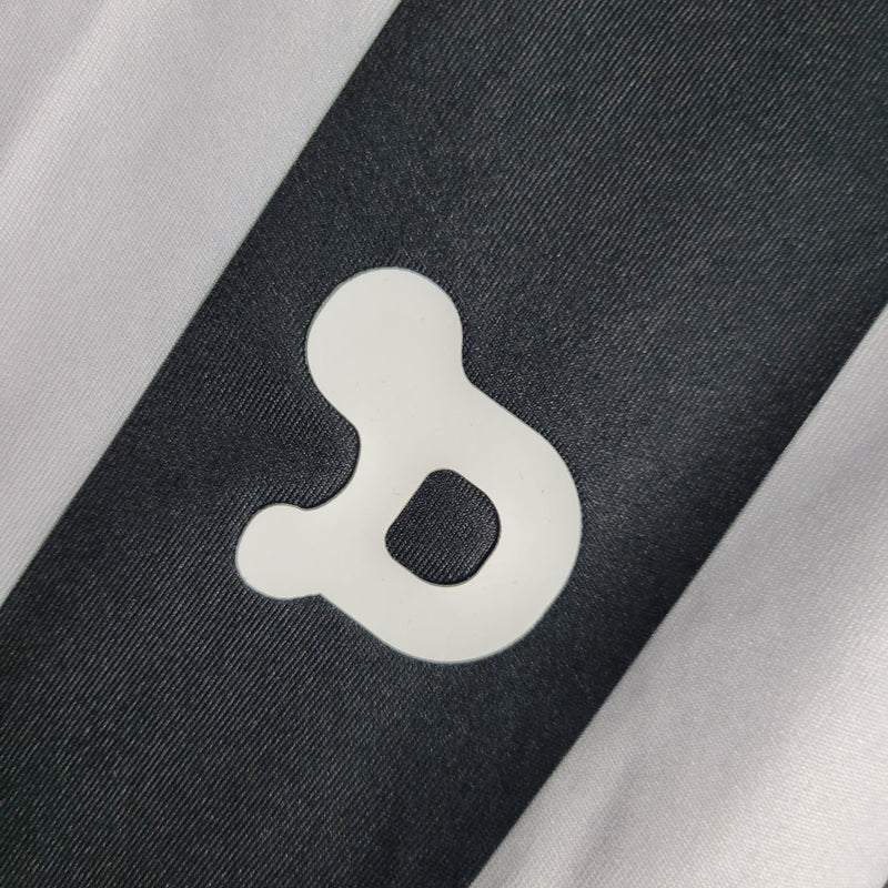 Camisa I Clube Atlético Mineiro | 16/17 Retrô - Preta e branca