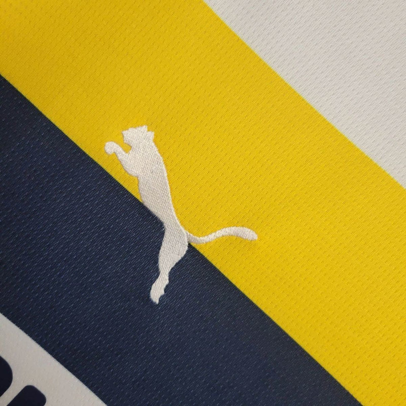 Camisa I Famalicão | 25/26 Torcedor Puma - Branca Azul e Amarela