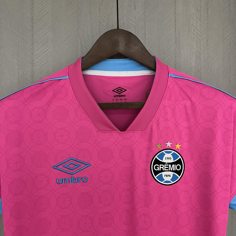 Camisa Grêmio | 23/24 Torcedor Umbro - Outubro Rosa - Feminina