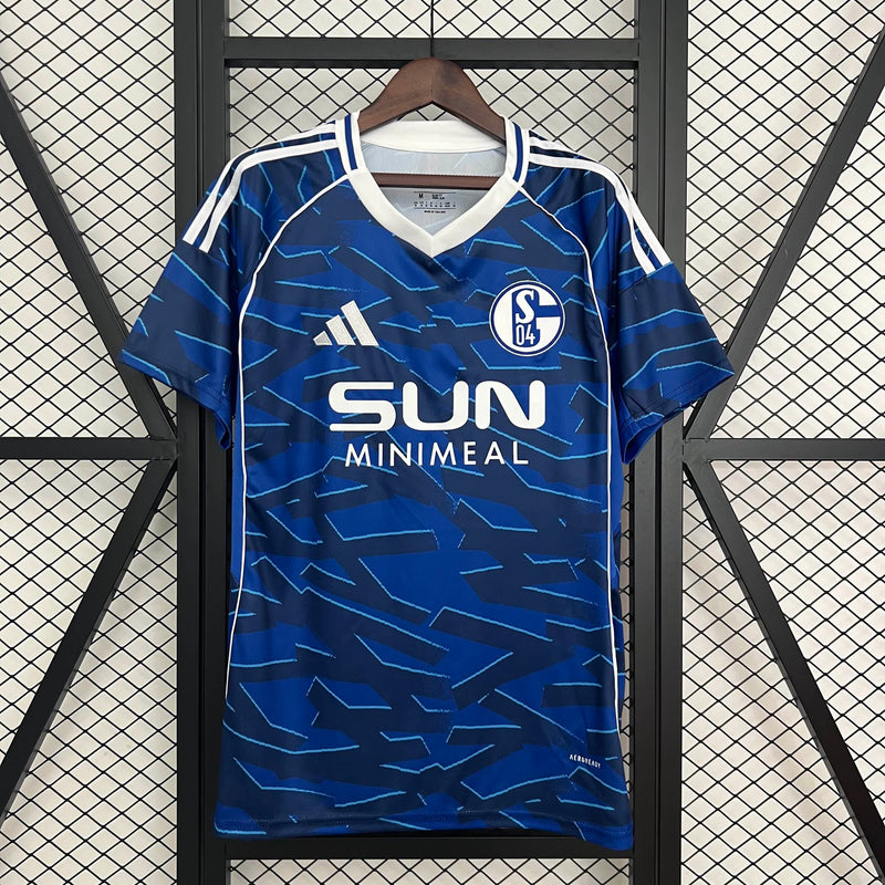 Camisa I Schalke 04 | 25/26 Torcedor Adidas - Azul