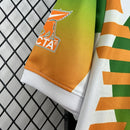 Camisa Pré Jogo Venezia | 24/25 Torcedor Kappa - Branca Laranja e Verde