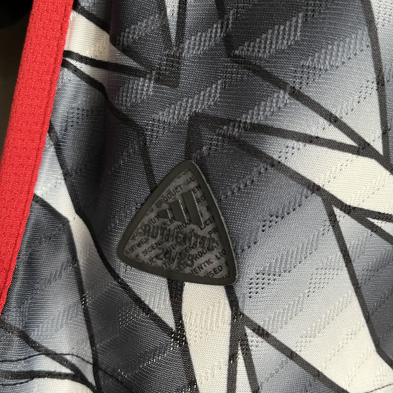 Camisa III Flamengo | 24/25 Modelo Jogador Adidas - Preta e Branca