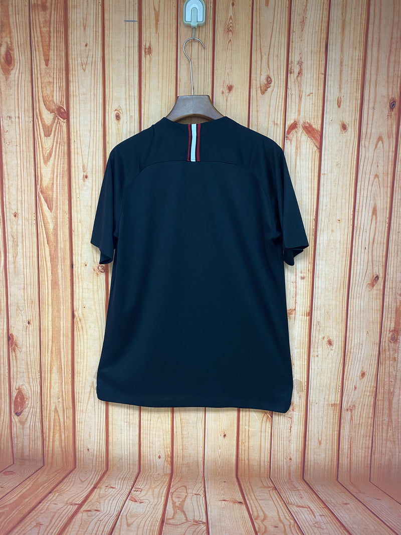 Camisa Jordan x PSG | 18/19 Torcedor Air Jordan - Preta
