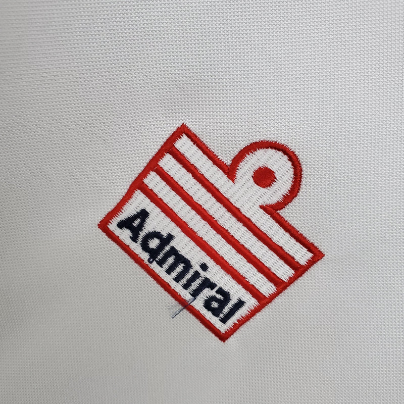 Camisa I Inglaterra Retrô | 1982 Torcedor Admiral - Branca
