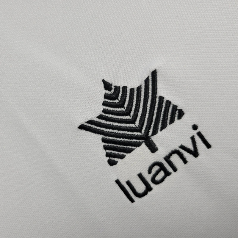 Camisa I Valencia Retrô | 99/00 Luanvi - Branca