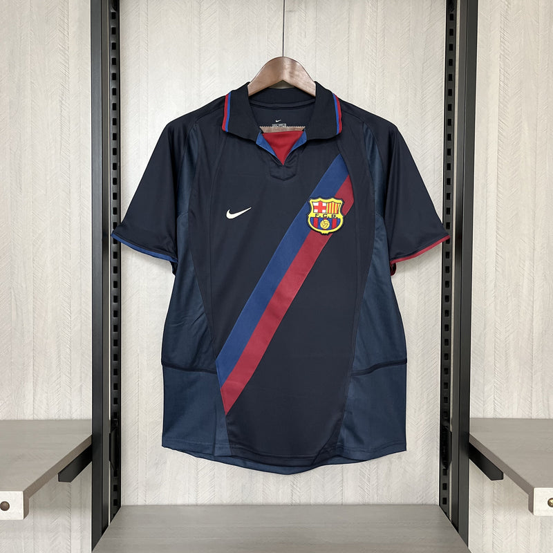 Camisa III Barcelona Retrô | 02/03 Torcedor Nike - Azul