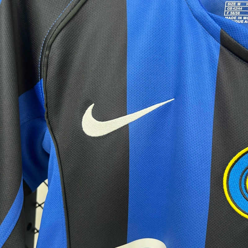Camisa I Inter de Milão Retrô | 04/05 Nike - Azul e Preta