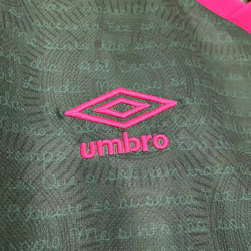 Camisa III Fluminense | 23/24 Torcedor - Feminina - Verde e Rosa