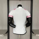 Camisa II Juventus | 23/24 Modelo Jogador Adidas - Branca Cinza e Rosa