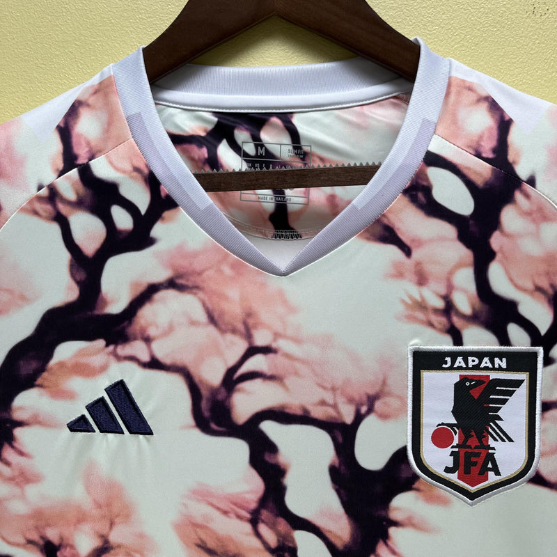 Camisa Cerejeira Japão | 23/24 Torcedor Adidas - Branca e Rosa