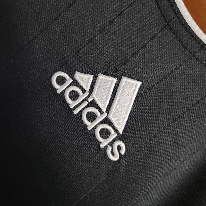 Camisa II Real Madrid Retrô | 06/07 Adidas - Preta - Manga Longa