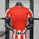 Camisa I Athletic Bilbao | 25/26 Modelo Jogador Castore - Vermelha e Branca
