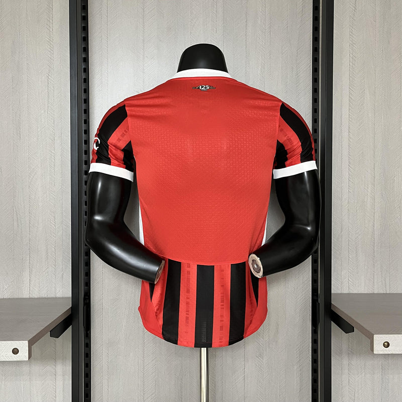 Camisa I Milan | 24/25 Modelo Jogador Puma - Vermelha e Preta