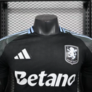Camisa II Aston Villa | 25/26 Modelo Jogador Adidas - Preta