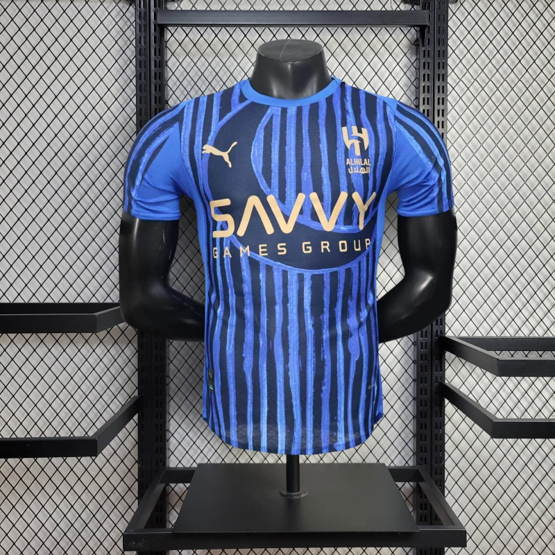 Camisa I Al-Hilal | 25/26 Modelo Jogador  - Azul - Mundial de Clubes