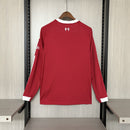 Camisa I Liverpool | 25/26 Torcedor Adidas - Vermelha - Manga Longa