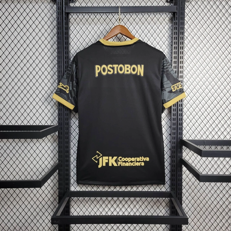 Camisa II Atlético Nacional | 25/26 Torcedor Nike - Preta e Dourada