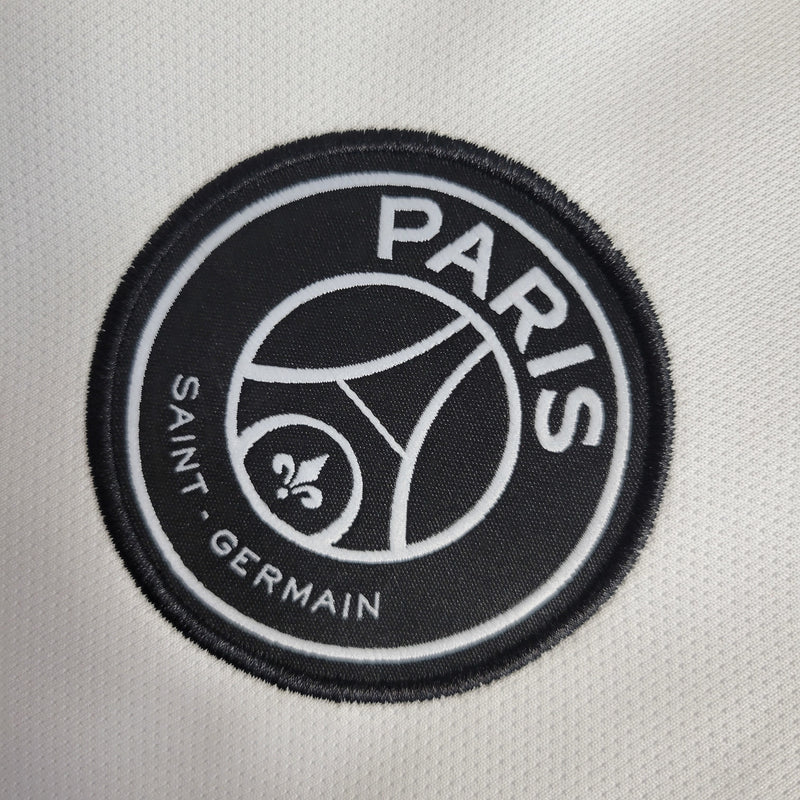 Camisa PSG Retrô | 18/19 Jordan - Branca - Manga Longa