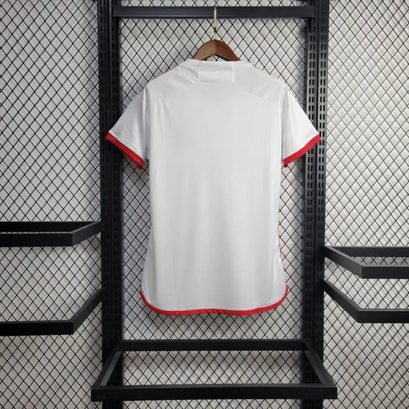 Camisa II Flamengo | 24/25 Torcedor Adidas - Branca e Vermelha - Feminina