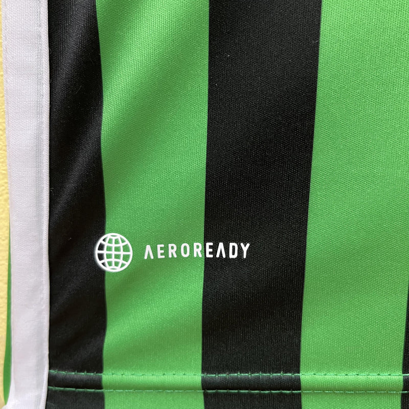 Camisa I Austin FC | 23/24 Torcedor Adidas - Verde e Preta